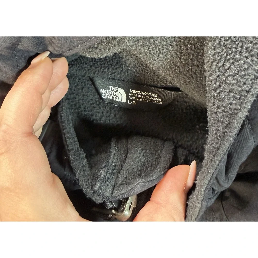 The North Face Salians Hooded Full Zip Jacket Men's Size Large Black Outdoor